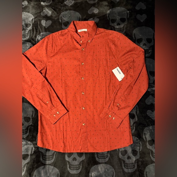 Sonoma Other - Sonoma Burnt orange button up shirt